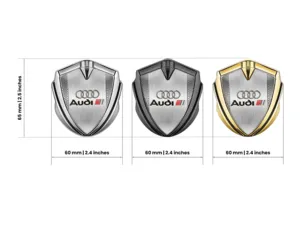 Audi Custom Car Badge Luxury Design Alloy Custom